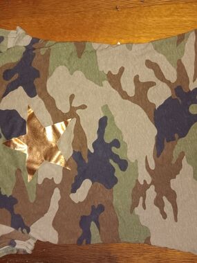 Next Era Camo Short Sleeve Tee with Gold Star
